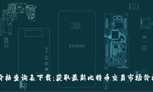 比特派官网价格查询表下载：获取最新比特币交易市场价格的便捷方式