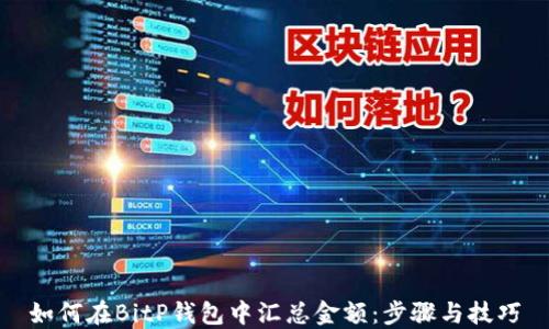 
如何在BitP钱包中汇总金额：步骤与技巧