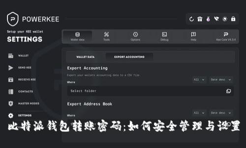 比特派钱包转账密码：如何安全管理与设置
